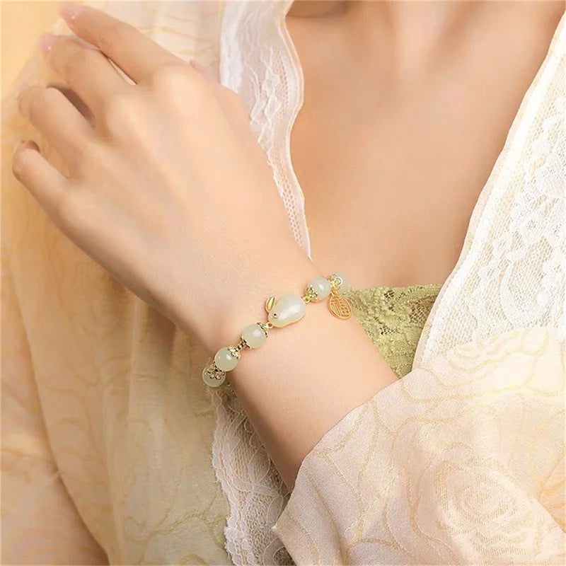 1PC blessing Lucky Couple glass friendship rabbit bracelet - Sonic Online Shop OM - 1PC blessing Lucky Couple glass friendship rabbit bracelet - Sonic Online Shop OM - 1PC blessing Lucky Couple glass friendship rabbit bracelet - Sonic Online Shop OM -  