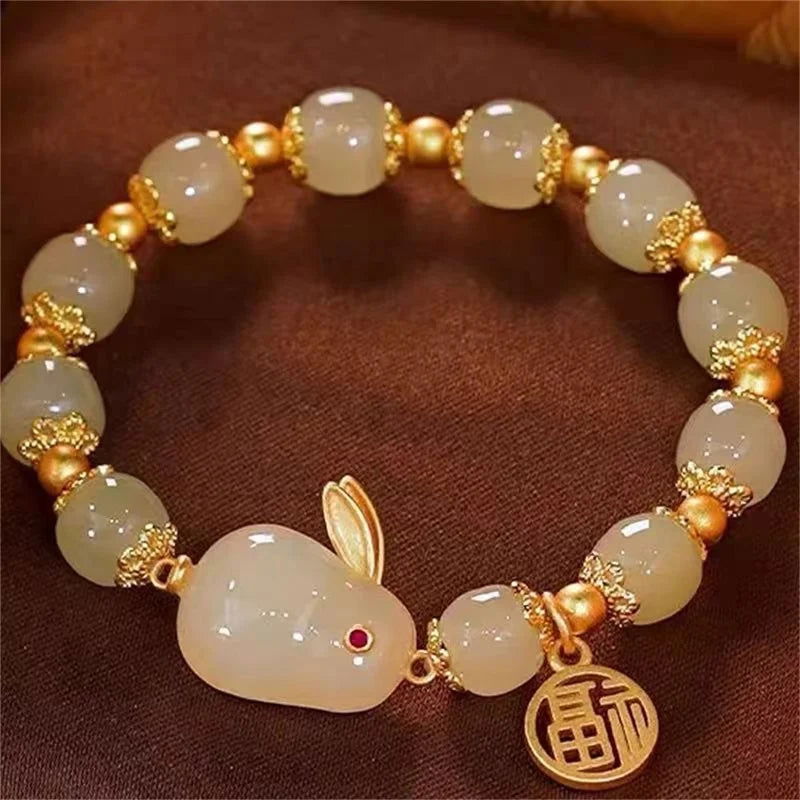 1PC blessing Lucky Couple glass friendship rabbit bracelet - Sonic Online Shop OM - 1PC blessing Lucky Couple glass friendship rabbit bracelet - Sonic Online Shop OM - 1PC blessing Lucky Couple glass friendship rabbit bracelet - Sonic Online Shop OM -  