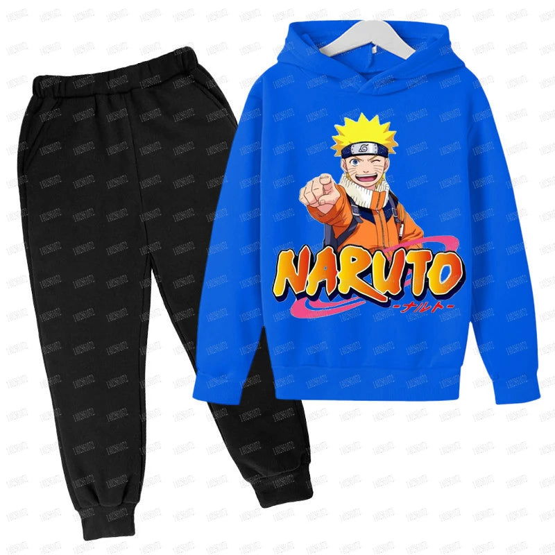 2024 Naruto Anime Children's Hoodies Set -Ages 3-14T - Sonic Online Shop OM - 2024 Naruto Anime Children's Hoodies Set -Ages 3-14T - Sonic Online Shop OM 
