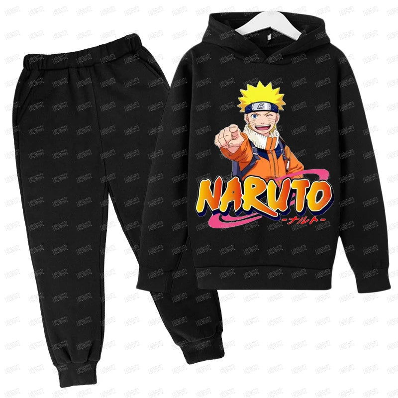 2024 Naruto Anime Children's Hoodies Set -Ages 3-14T - Sonic Online Shop OM - 2024 Naruto Anime Children's Hoodies Set -Ages 3-14T - Sonic Online Shop OM 