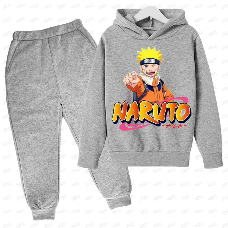 2024 Naruto Anime Children's Hoodies Set -Ages 3-14T - Sonic Online Shop OM - 2024 Naruto Anime Children's Hoodies Set -Ages 3-14T - Sonic Online Shop OM 