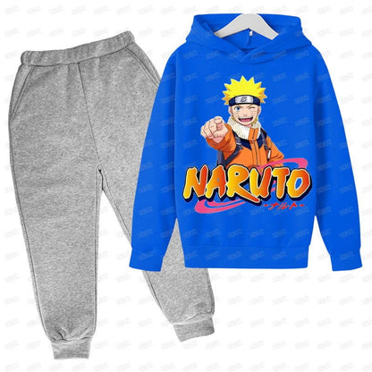 2024 Naruto Anime Children's Hoodies Set -Ages 3-14T - Sonic Online Shop OM - 2024 Naruto Anime Children's Hoodies Set -Ages 3-14T - Sonic Online Shop OM 