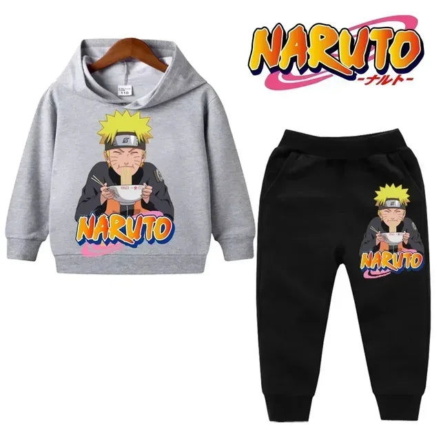 2024 Naruto Brand Printed Children's Sets Hoodie + Pants Jogging - Sonic Online Shop OM - 2024 Naruto Brand Printed Children's Sets Hoodie + Pants Jogging - Sonic Online Shop OM 