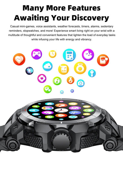2 In 1 Bluetooth Headset Smart Watches With Earbuds Waterproof - Sonic Online Shop OM - 2 In 1 Bluetooth Headset Smart Watches With Earbuds Waterproof - Sonic Online Shop OM 