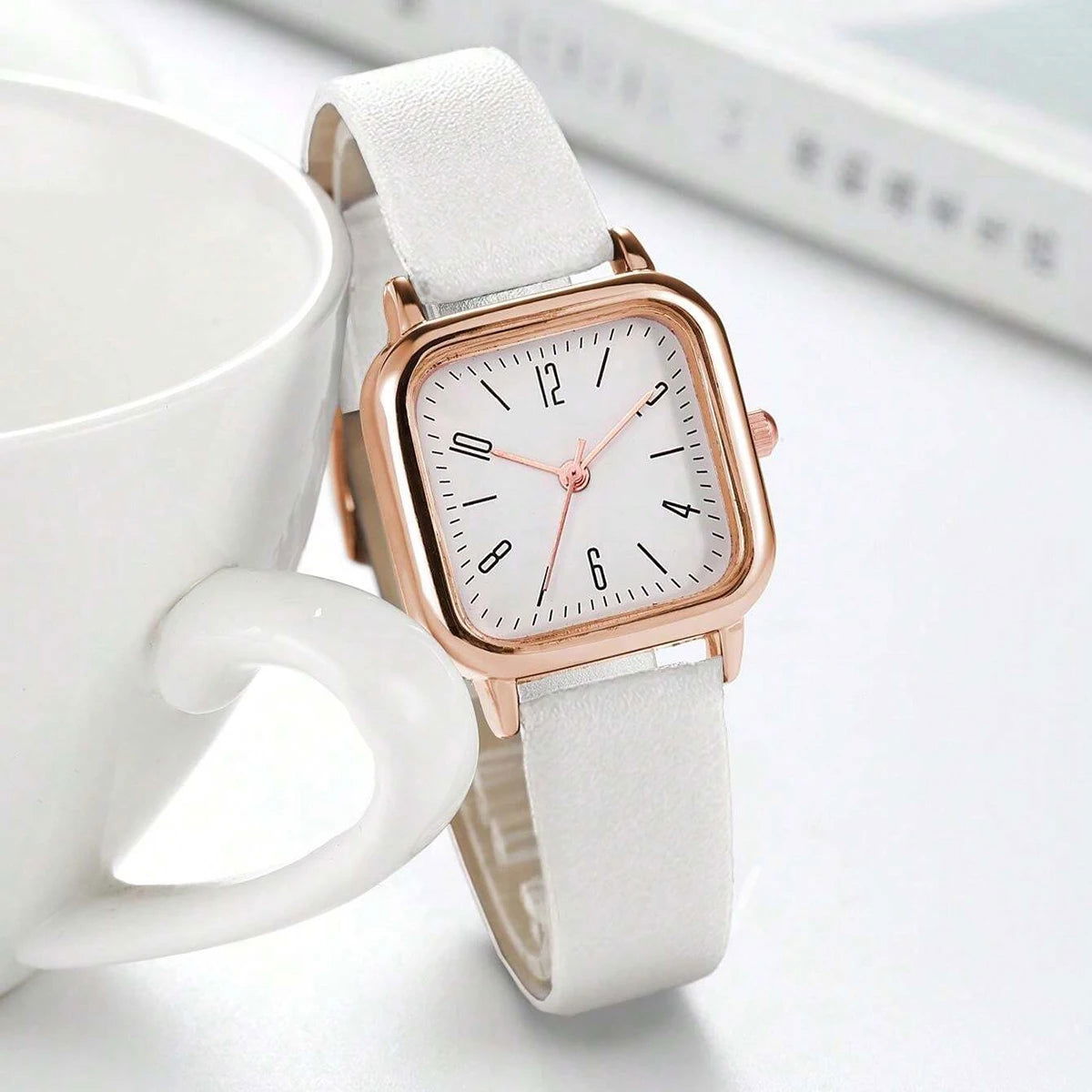 2 PCS Women's Watch Set PU Leather Strap Square Women's Quartz - Sonic Online Shop OM - 2 PCS Women's Watch Set PU Leather Strap Square Women's Quartz - Sonic Online Shop OM - 2 PCS Women's Watch Set PU Leather Strap Square Women's Quartz - Sonic Online Shop OM -  