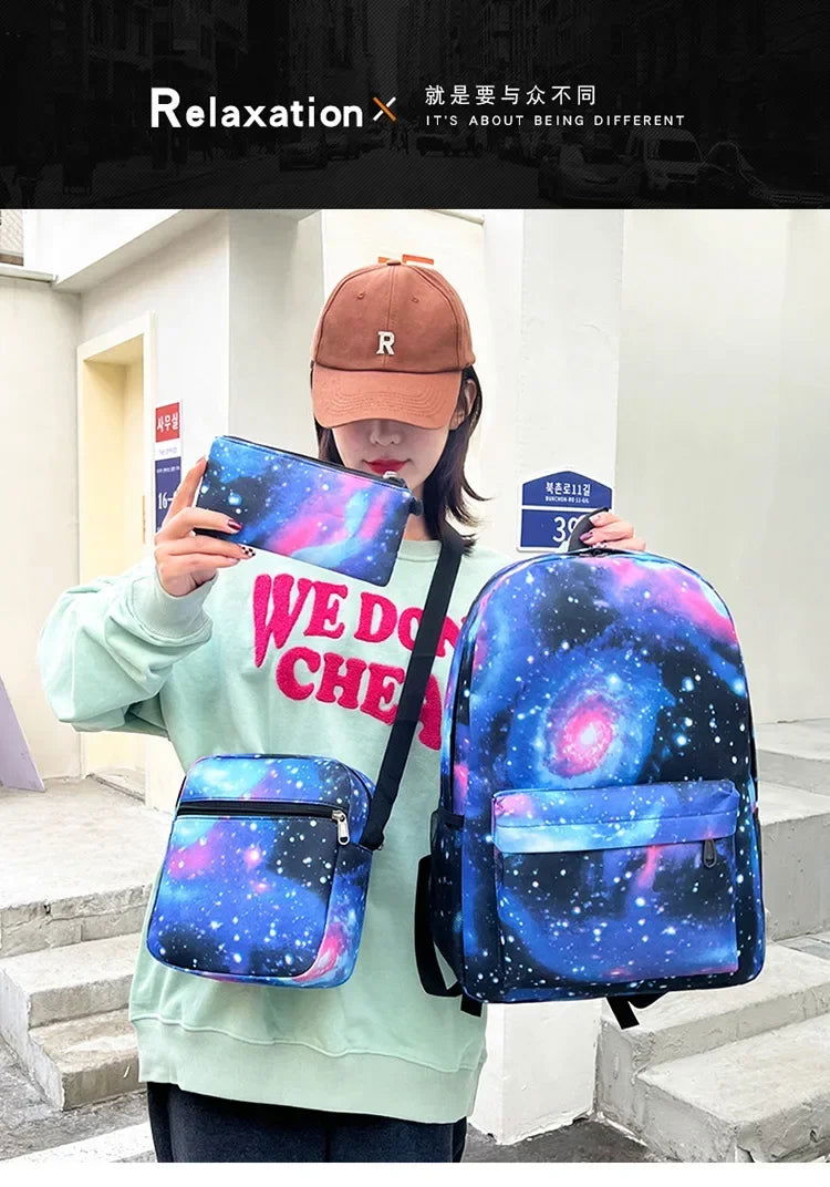 3-piece Set of Printed Naruto Backpack - Sonic Online Shop OM - 3-piece Set of Printed Naruto Backpack - Sonic Online Shop OM - 3-piece Set of Printed Naruto Backpack - Sonic Online Shop OM -  
