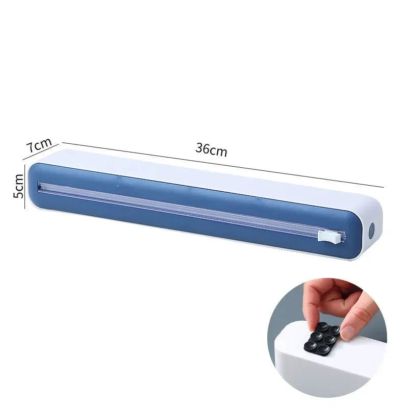 3in1 Plastic Wrap Dispenser Magnetic & Self adhesive - Sonic Online Shop OM - 3in1 Plastic Wrap Dispenser Magnetic & Self adhesive - Sonic Online Shop OM - 3in1 Plastic Wrap Dispenser Magnetic & Self adhesive - Sonic Online Shop OM -  