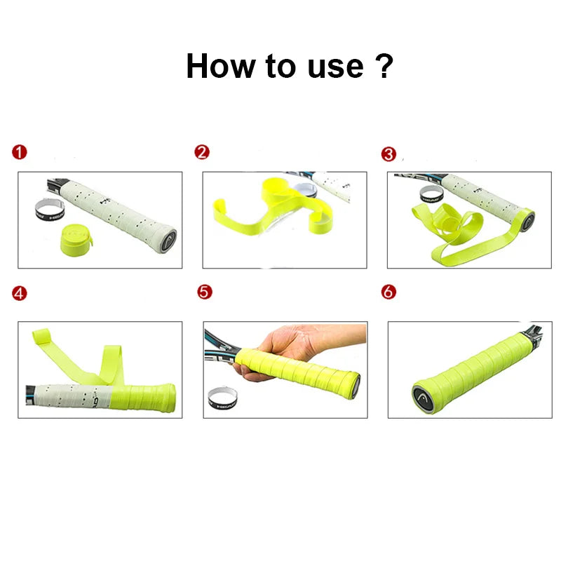 60 Pieces Original HEAD Overgrip Anti Slip Tennis Racket Sweatband Grips Padel Shock Absorption Grip Tape Training Accessories - Sonic Online Shop OM - 60 Pieces Original HEAD Overgrip Anti Slip Tennis Racket Sweatband Grips Padel Shock Absorption Grip Tape Training Accessories - Sonic Online Shop OM -   