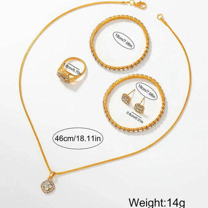 7pcs Women's Watch Fashion Casual Round Pointer Quartz Watch and Necklace Bracelet Ring Earring Set - Sonic Online Shop OM - 7pcs Women's Watch Fashion Casual Round Pointer Quartz Watch and Necklace Bracelet Ring Earring Set - Sonic Online Shop OM - 7pcs Women's Watch Fashion Casual Round Pointer Quartz Watch and Necklace Bracelet Ring Earring Set - Sonic Online Shop OM -  