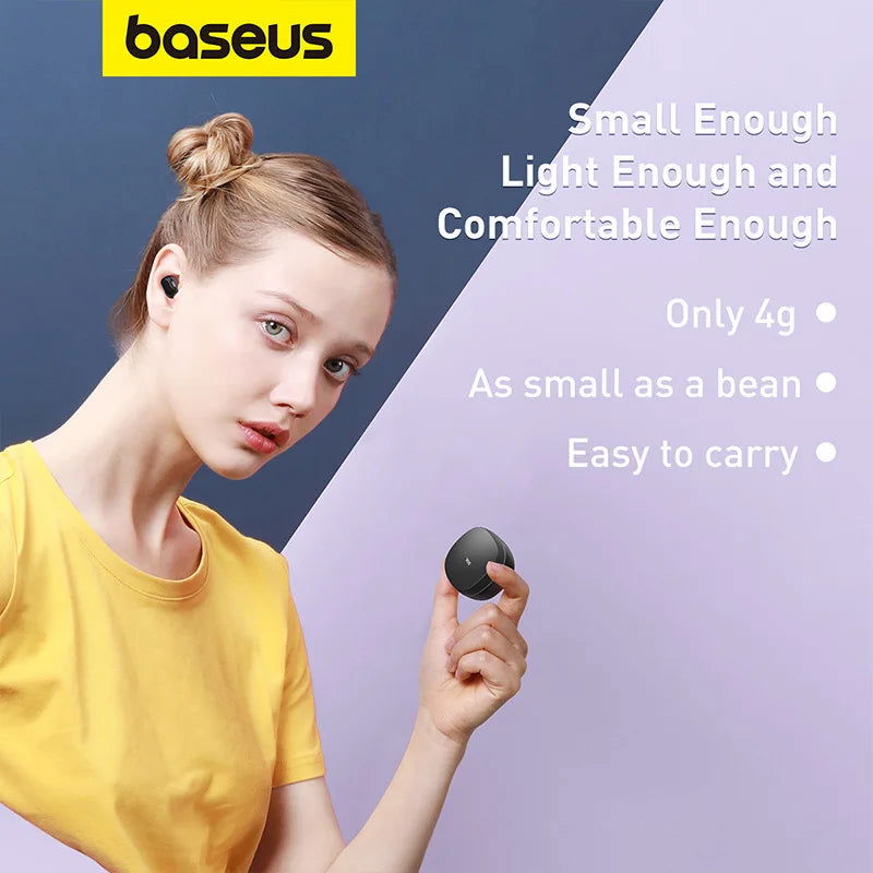 Baseus Bowie WM01 TWS Wireless Earphones Bluetooth 5.3 - Sonic Online Shop OM - Baseus Bowie WM01 TWS Wireless Earphones Bluetooth 5.3 - Sonic Online Shop OM - Baseus Bowie WM01 TWS Wireless Earphones Bluetooth 5.3 - Sonic Online Shop OM -  