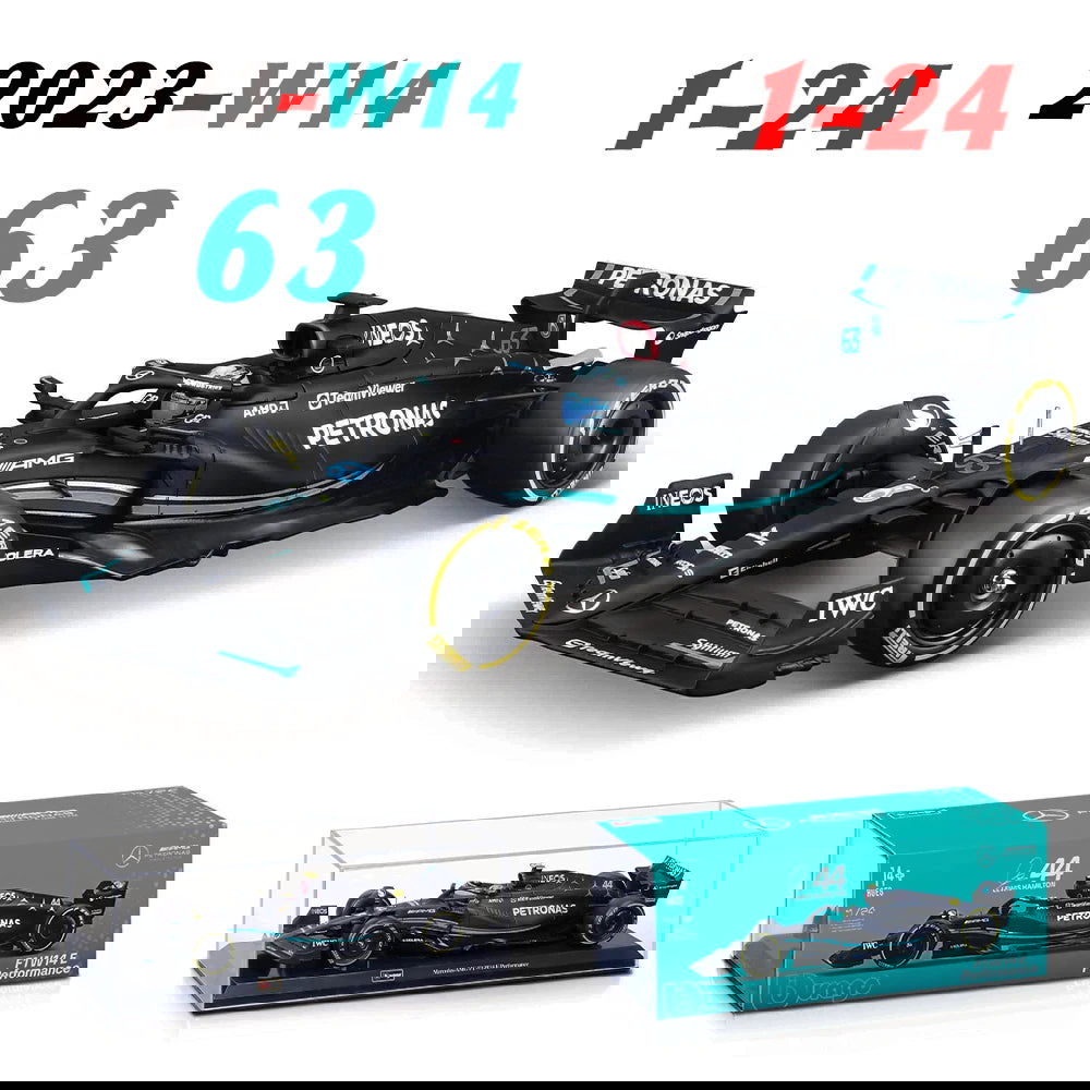 Bburago 1:24 Mercedes-AMG F1 Team W14 2023 #44 Hamilton #63 George Red Bull RB18 Alloy Car Model Formula One Die Casting Model - Sonic Online Shop OM - Bburago 1:24 Mercedes-AMG F1 Team W14 2023 #44 Hamilton #63 George Red Bull RB18 Alloy Car Model Formula One Die Casting Model - Sonic Online Shop OM - Bburago 1:24 Alloy Car Model Formula One Die Casting Model - Sonic Online Shop OM -  
