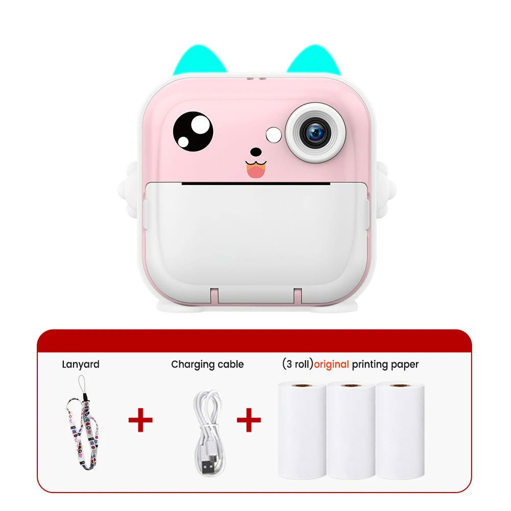 Children Instant  Print Camera - Thermal Printer Boy Girls Birthday Gift - Sonic Online Shop OM - Children Instant  Print Camera - Thermal Printer Boy Girls Birthday Gift - Sonic Online Shop OM 