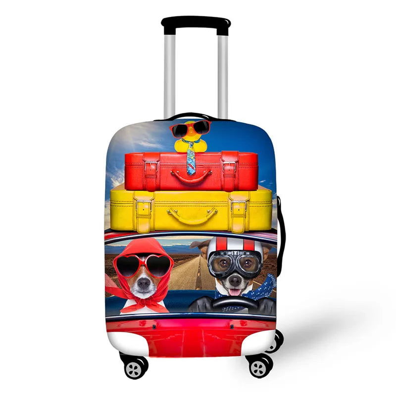 Cute Pet cat print Suitcase cover - Sonic Online Shop OM - Cute Pet cat print Suitcase cover - Sonic Online Shop OM - Cute Pet cat print Suitcase cover - Sonic Online Shop OM -  