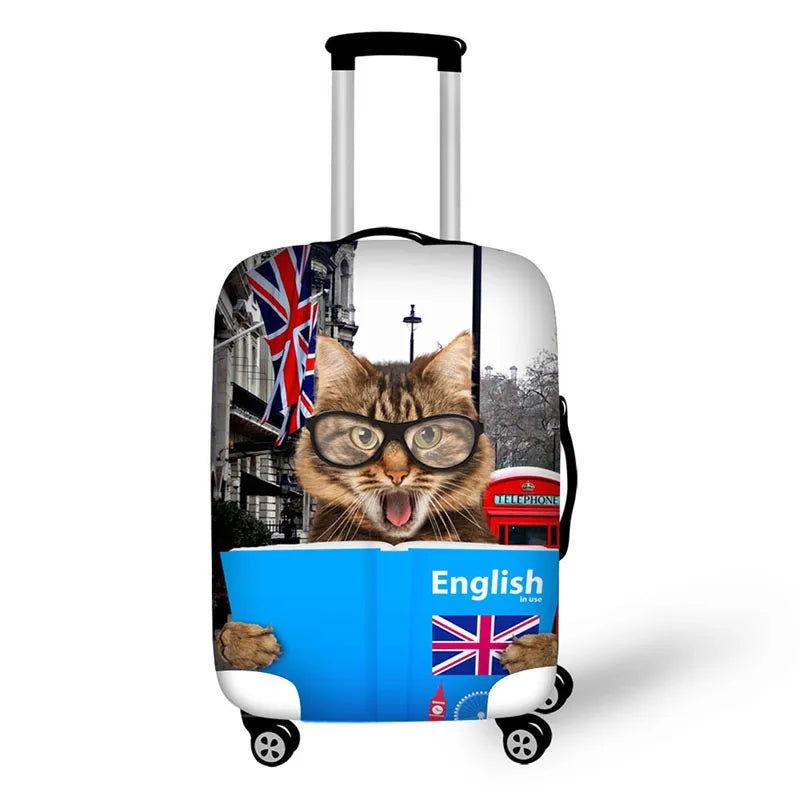 Cute Pet cat print Suitcase cover - Sonic Online Shop OM - Cute Pet cat print Suitcase cover - Sonic Online Shop OM - Cute Pet cat print Suitcase cover - Sonic Online Shop OM -  