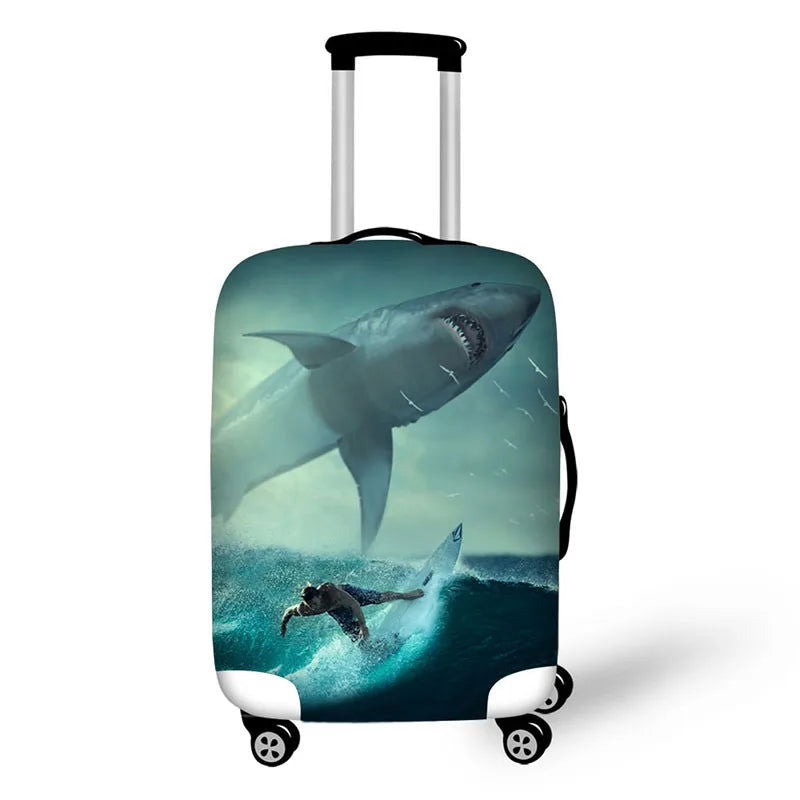 Cute Pet cat print Suitcase cover - Sonic Online Shop OM - Cute Pet cat print Suitcase cover - Sonic Online Shop OM 