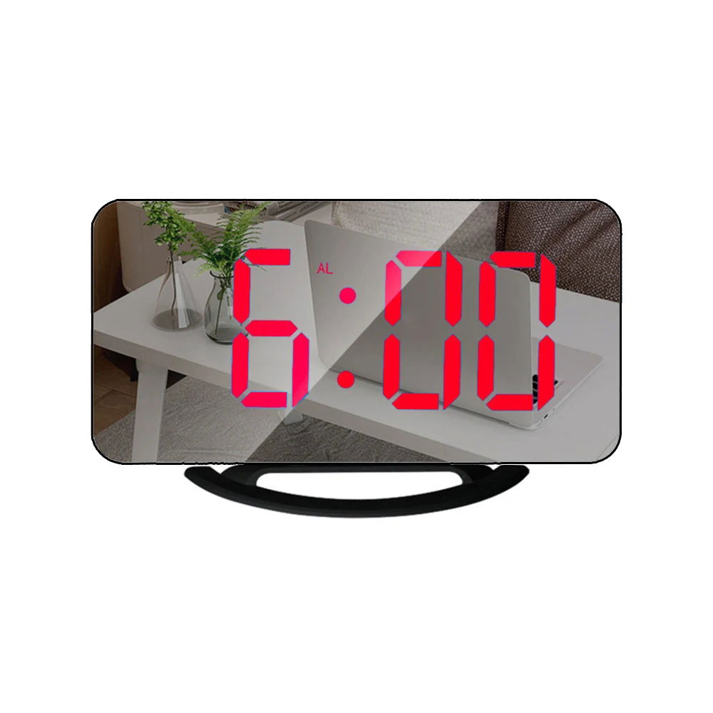 Digital Alarm Clock 7" Large LED Mirror Electronic Clocks  Wall Modern Clocks Watches - Sonic Online Shop OM - Digital Alarm Clock 7" Large LED Mirror Electronic Clocks  Wall Modern Clocks Watches - Sonic Online Shop OM - Digital Alarm Clock 7" Large LED Mirror Electronic Clocks  Wall Modern Clocks Watches - Sonic Online Shop OM -  