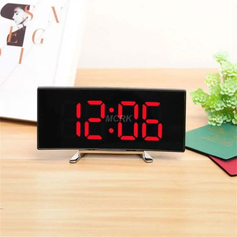 Digital Table Clock Electronic Curved 7 Inch Alarm Clocks - Sonic Online Shop OM - Digital Table Clock Electronic Curved 7 Inch Alarm Clocks - Sonic Online Shop OM - Digital Table Clock Electronic Curved 7 Inch Alarm Clocks - Sonic Online Shop OM -  