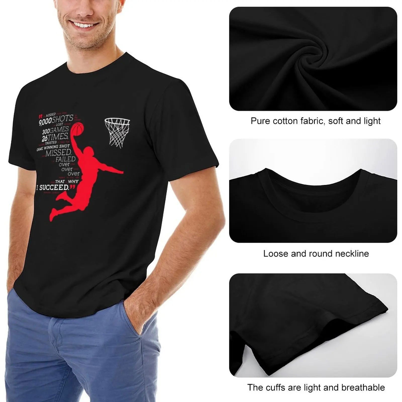 Digital printed - Flying Jordan - Cotton T-shirts -Large Sizes - Sonic Online Shop OM - Digital printed - Flying Jordan - Cotton T-shirts -Large Sizes - Sonic Online Shop OM - Digital printed - Flying Jordan - Cotton T-shirts -Large Sizes - Sonic Online Shop OM -  