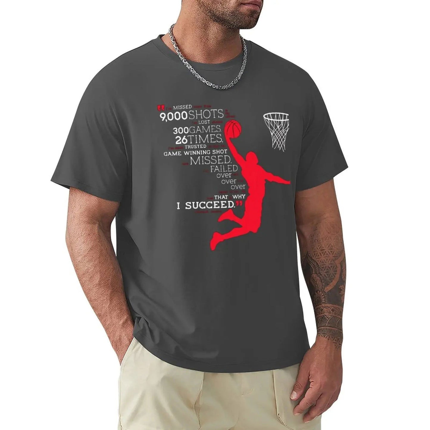 Digital printed - Flying Jordan - Cotton T-shirts -Large Sizes - Sonic Online Shop OM - Digital printed - Flying Jordan - Cotton T-shirts -Large Sizes - Sonic Online Shop OM 