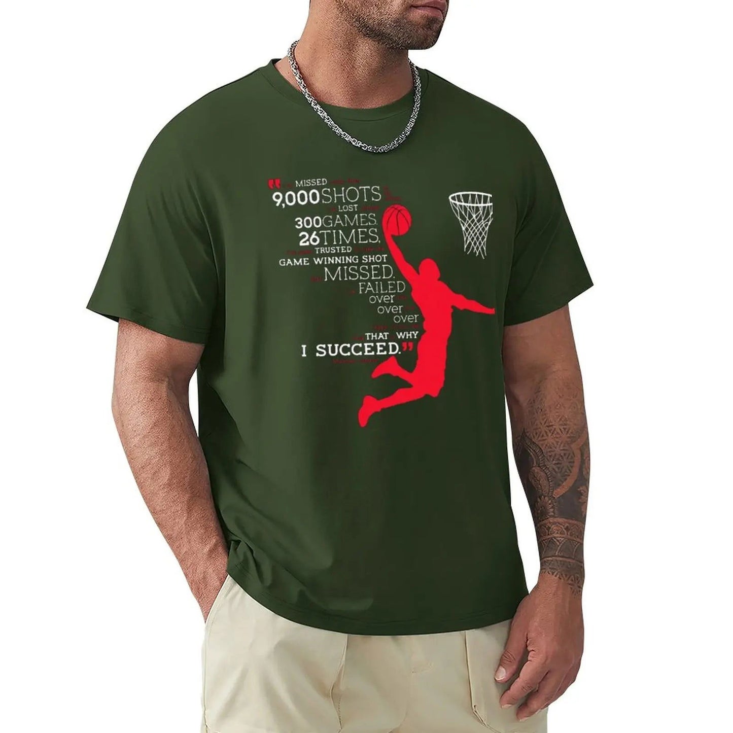 Digital printed - Flying Jordan - Cotton T-shirts -Large Sizes - Sonic Online Shop OM - Digital printed - Flying Jordan - Cotton T-shirts -Large Sizes - Sonic Online Shop OM 