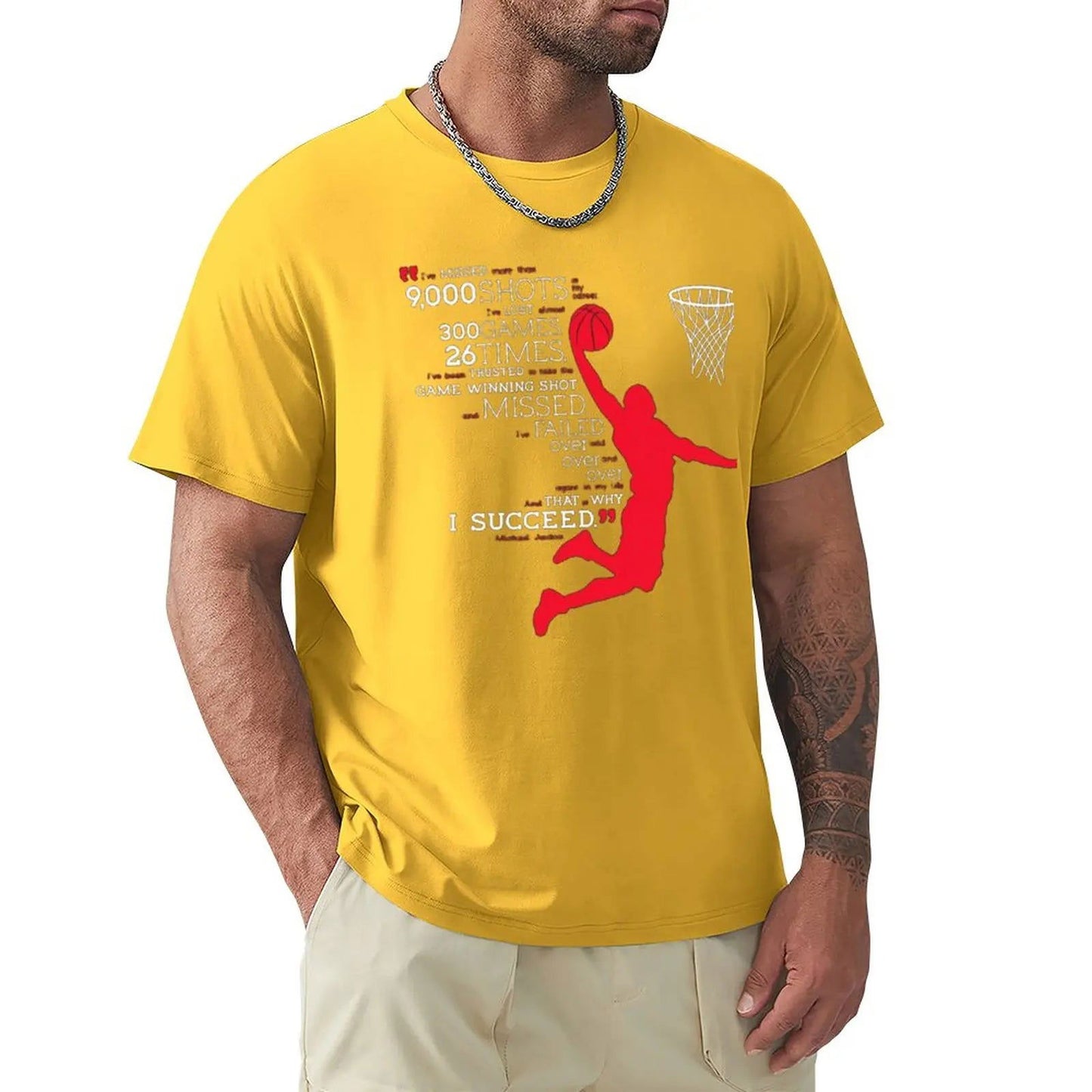 Digital printed - Flying Jordan - Cotton T-shirts -Large Sizes - Sonic Online Shop OM - Digital printed - Flying Jordan - Cotton T-shirts -Large Sizes - Sonic Online Shop OM 
