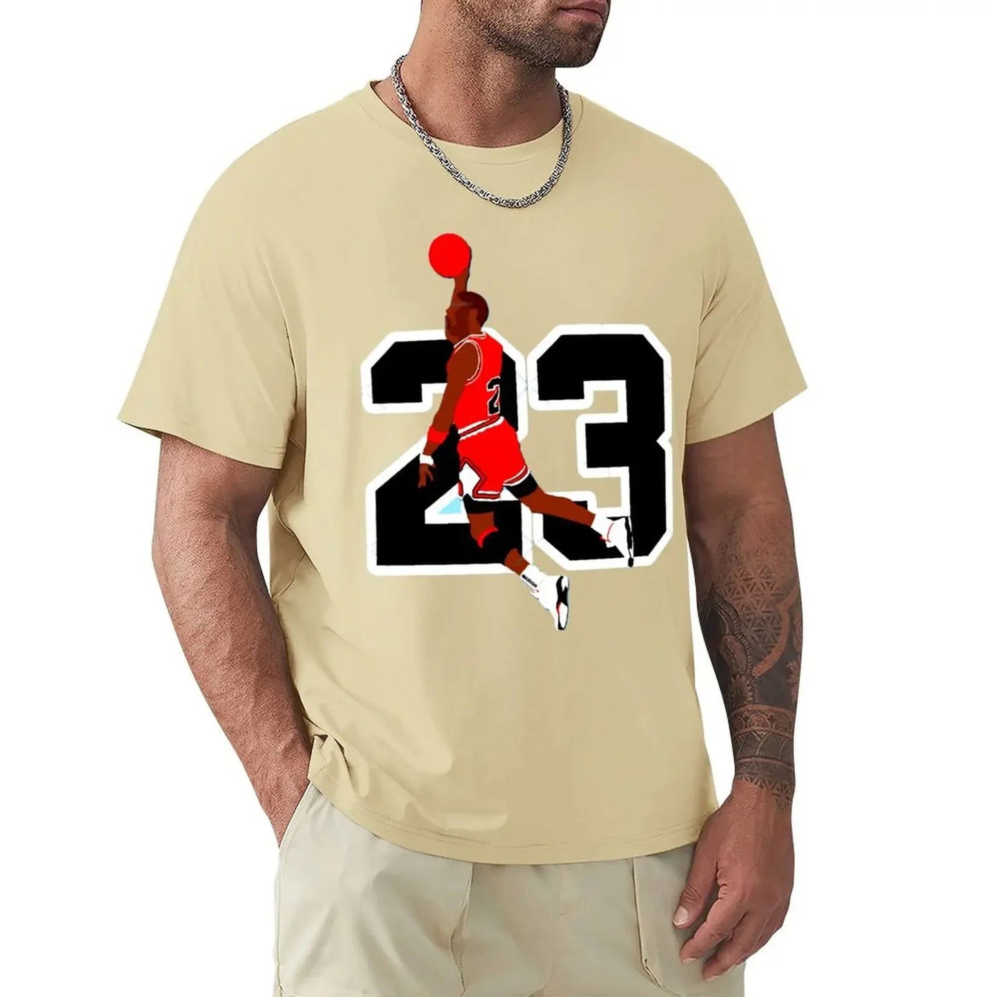 Digital printed - Flying Jordan 23 - Cotton T-shirts - Sonic Online Shop OM - Digital printed - Flying Jordan 23 - Cotton T-shirts - Sonic Online Shop OM - Digital printed - Flying Jordan 23 - Cotton T-shirts - Sonic Online Shop OM -  