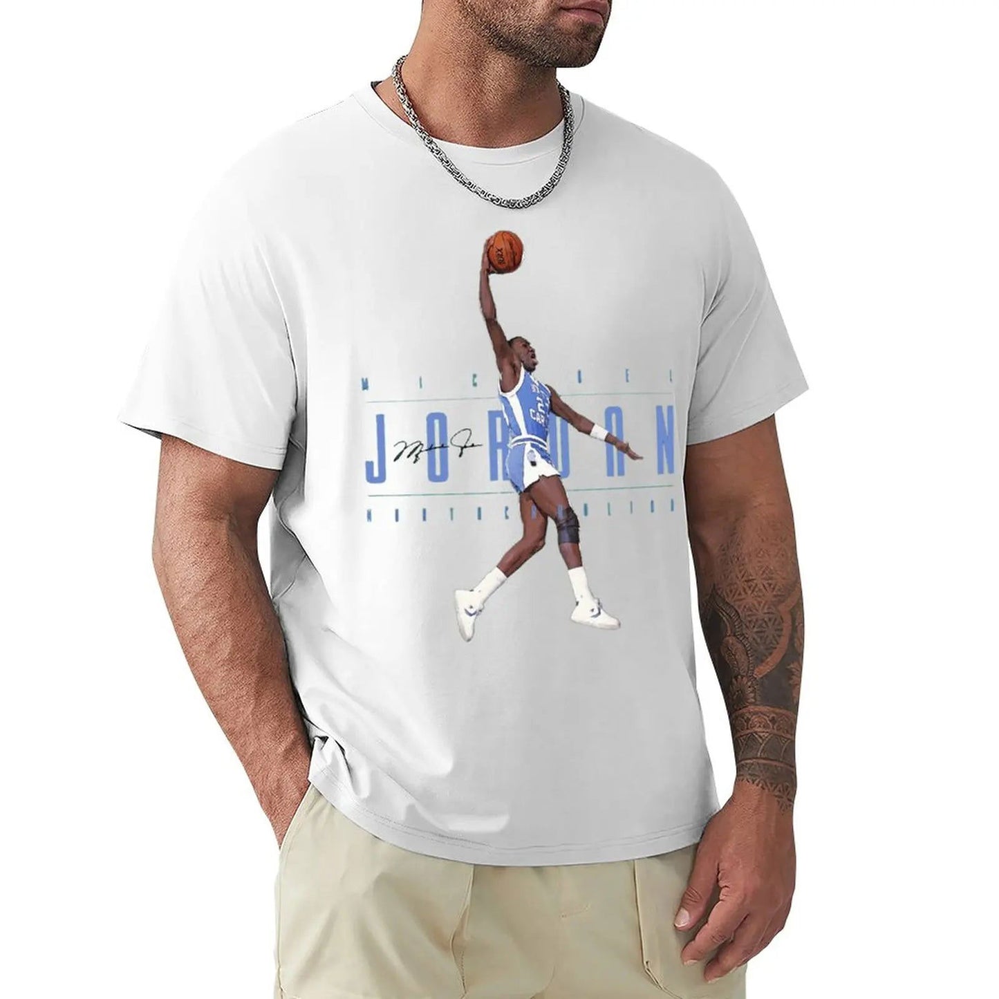 Digital printed - Jordan - Cotton T-shirts -Large Sizes - Sonic Online Shop OM - Digital printed - Jordan - Cotton T-shirts -Large Sizes - Sonic Online Shop OM 