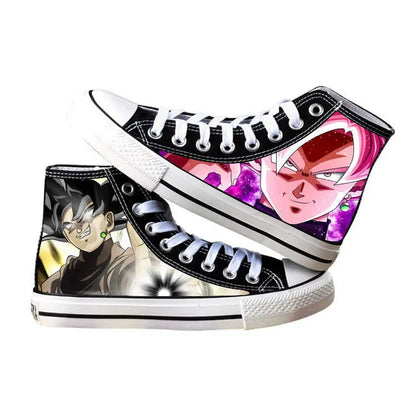 Dragon Ball Goku Vegeta animation peripheral high-top canvas casual sneakers ( Size 42-44) - Sonic Online Shop OM - Dragon Ball Goku Vegeta animation peripheral high-top canvas casual sneakers ( Size 42-44) - Sonic Online Shop OM 