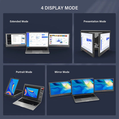 GTMEDIA 11.6 Inch Portable Monitor Laptop Triple Dual Extender Screen Full View 1920x1080 IPS FHD Fold Display Laptops Monitor - Sonic Online Shop OM - GTMEDIA 11.6 Inch Portable Monitor Laptop Triple Dual Extender Screen Full View 1920x1080 IPS FHD Fold Display Laptops Monitor - Sonic Online Shop OM - GTMEDIA 11.6 Inch Portable Monitor Laptop Triple Dual Extender Screen Full View 1920x1080 IPS FHD Fold Display Laptops Monitor - Sonic Online Shop OM -  -   
