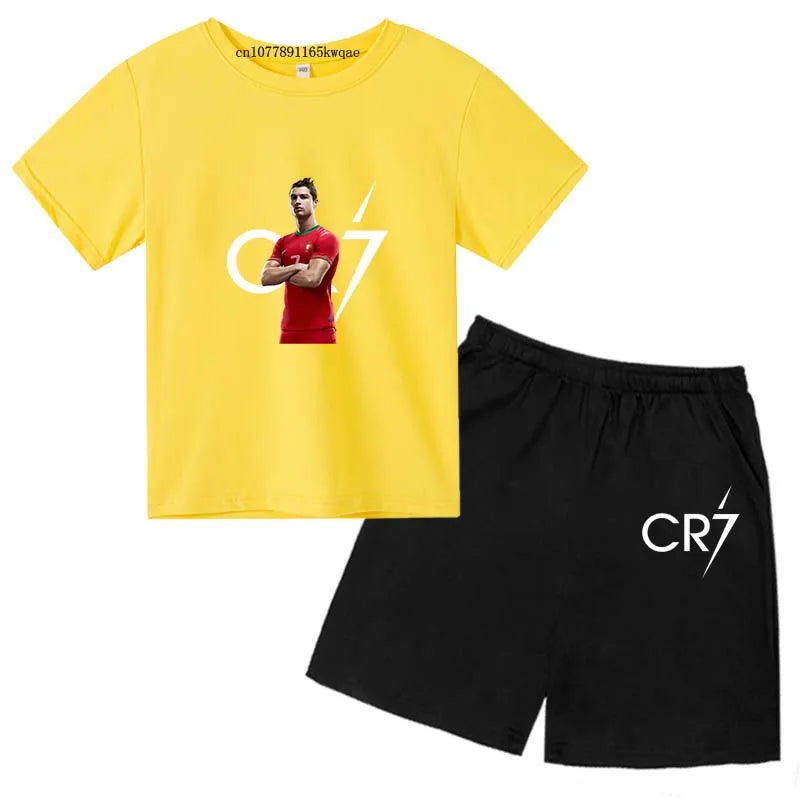 Kids  Summer CR7 Sport Set - Sonic Online Shop OM - Kids  Summer CR7 Sport Set - Sonic Online Shop OM 