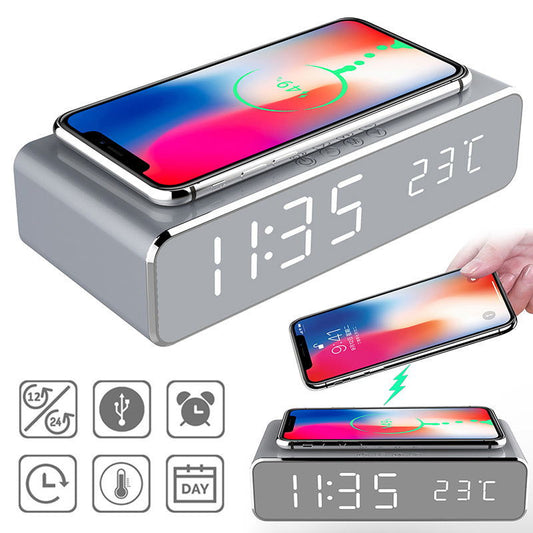 LED Electric Alarm Clock With Wireless Charger - Sonic Online Shop OM - LED Electric Alarm Clock With Wireless Charger - Sonic Online Shop OM - LED Electric Alarm Clock With Wireless Charger - Sonic Online Shop OM -  - SPOD - CYO  