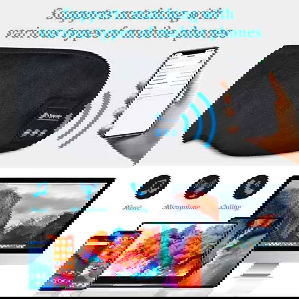 Mask For Sleep Headphones Bluetooth 3D Eye Mask Music Play Sleeping Headphones with Built-in HD Speaker - Sonic Online Shop OM - Mask For Sleep Headphones Bluetooth 3D Eye Mask Music Play Sleeping Headphones with Built-in HD Speaker - Sonic Online Shop OM - Mask For Sleep Headphones Bluetooth 3D Eye Mask Music Play Sleeping Headphones with Built-in HD Speaker - Sonic Online Shop OM -  