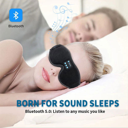 Mask For Sleep Headphones Bluetooth 3D Eye Mask Music Play Sleeping Headphones with Built-in HD Speaker - Sonic Online Shop OM - Mask For Sleep Headphones Bluetooth 3D Eye Mask Music Play Sleeping Headphones with Built-in HD Speaker - Sonic Online Shop OM 