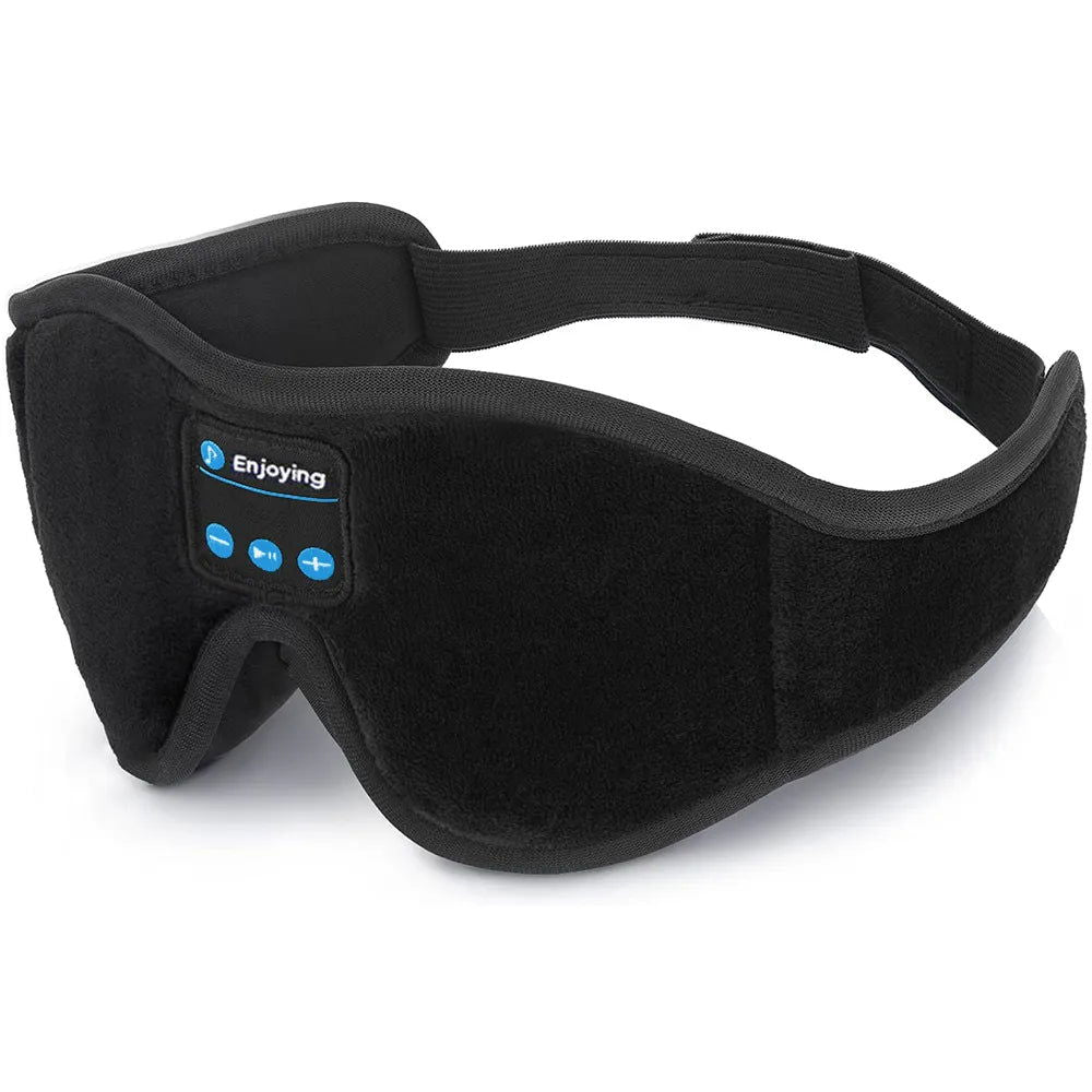 Mask For Sleep Headphones Bluetooth 3D Eye Mask Music Play Sleeping Headphones with Built-in HD Speaker - Sonic Online Shop OM - Mask For Sleep Headphones Bluetooth 3D Eye Mask Music Play Sleeping Headphones with Built-in HD Speaker - Sonic Online Shop OM 