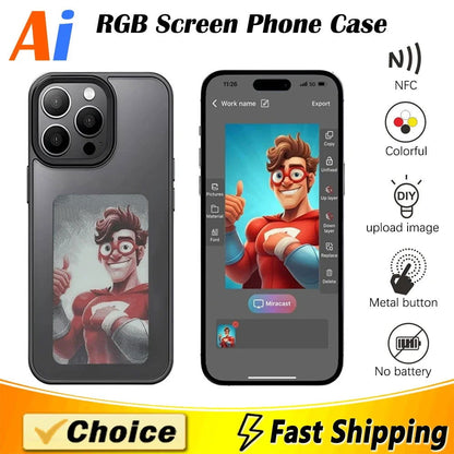NFC Variable Pattern Phone Case For iPhone 13 15 14 Pro Max Smart E-ink Screen - Sonic Online Shop OM - NFC Variable Pattern Phone Case For iPhone 13 15 14 Pro Max Smart E-ink Screen - Sonic Online Shop OM - NFC Variable Pattern Phone Case For iPhone 13 15 14 Pro Max Smart E-ink Screen - Sonic Online Shop OM - NFC Variable Pattern Phone Case For iPhone 13 15 14 Pro Max Smart E-ink Screen - Sonic Online Shop OM -  -  