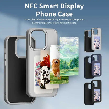 NFC Variable Pattern Phone Case For iPhone 13 15 14 Pro Max Smart E-ink Screen - Sonic Online Shop OM - NFC Variable Pattern Phone Case For iPhone 13 15 14 Pro Max Smart E-ink Screen - Sonic Online Shop OM - NFC Variable Pattern Phone Case For iPhone 13 15 14 Pro Max Smart E-ink Screen - Sonic Online Shop OM -  