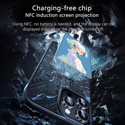 NFC Variable Pattern Phone Case For iPhone 13 15 14 Pro Max Smart E-ink Screen - Sonic Online Shop OM - NFC Variable Pattern Phone Case For iPhone 13 15 14 Pro Max Smart E-ink Screen - Sonic Online Shop OM - NFC Variable Pattern Phone Case For iPhone 13 15 14 Pro Max Smart E-ink Screen - Sonic Online Shop OM -  