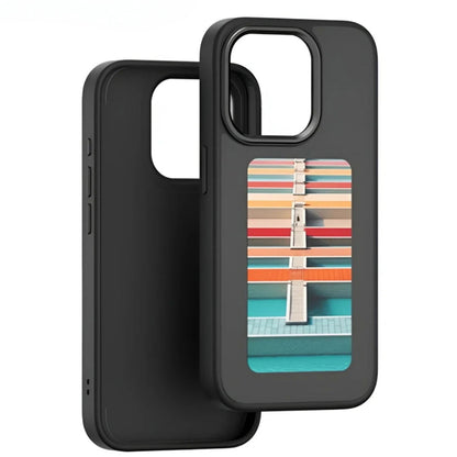 NFC Variable Pattern Phone Case For iPhone 13 15 14 Pro Max Smart E-ink Screen - Sonic Online Shop OM - NFC Variable Pattern Phone Case For iPhone 13 15 14 Pro Max Smart E-ink Screen - Sonic Online Shop OM - NFC Variable Pattern Phone Case For iPhone 13 15 14 Pro Max Smart E-ink Screen - Sonic Online Shop OM -  