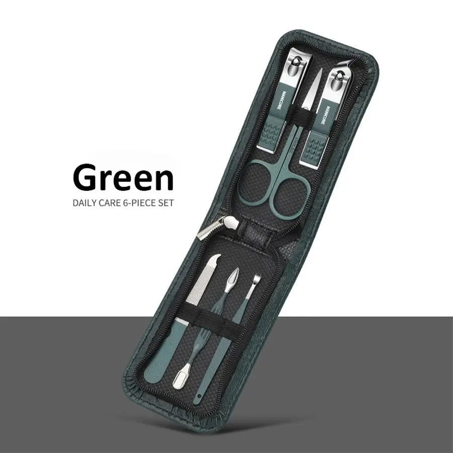 New 6 Pcs Portable Luxury Manicure Sets - Sonic Online Shop OM - New 6 Pcs Portable Luxury Manicure Sets - Sonic Online Shop OM - New 6 Pcs Portable Luxury Manicure Sets - Sonic Online Shop OM -  