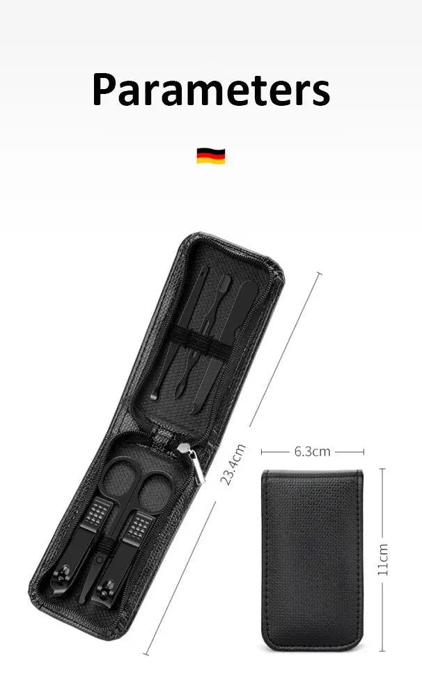 New 6 Pcs Portable Luxury Manicure Sets - Sonic Online Shop OM - New 6 Pcs Portable Luxury Manicure Sets - Sonic Online Shop OM 