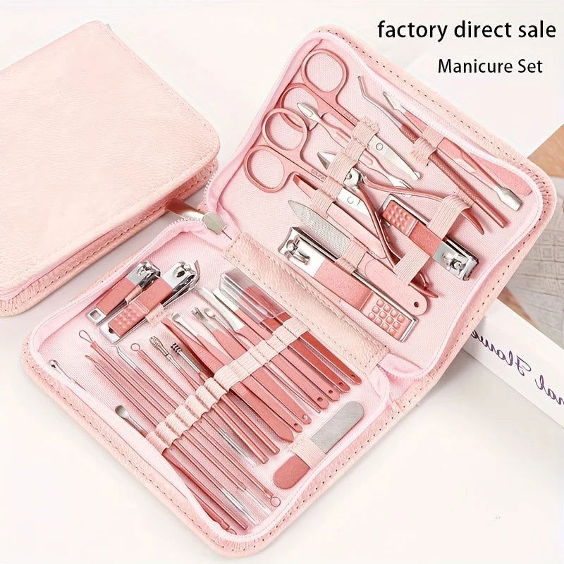 New Manicure Set 30 in 1 Nail Clippers Set - Sonic Online Shop OM - New Manicure Set 30 in 1 Nail Clippers Set - Sonic Online Shop OM - New Manicure Set 30 in 1 Nail Clippers Set - Sonic Online Shop OM -  
