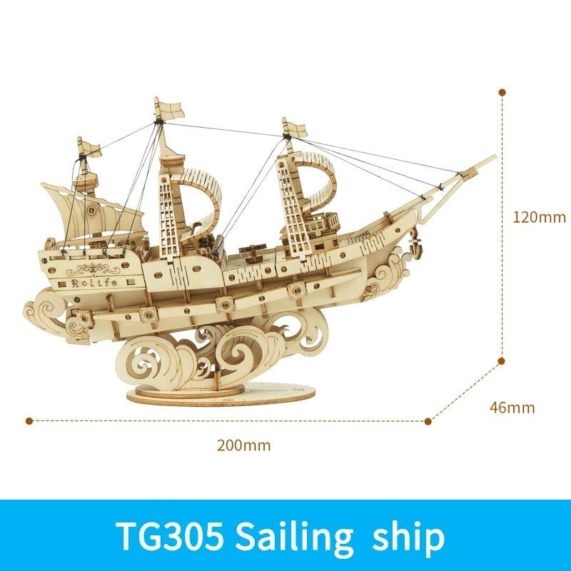 Robotime Boat & Ship Model 3D Wooden Puzzle - Sonic Online Shop OM - Robotime Boat & Ship Model 3D Wooden Puzzle - Sonic Online Shop OM - Robotime Boat & Ship Model 3D Wooden Puzzle - Sonic Online Shop OM -  -   