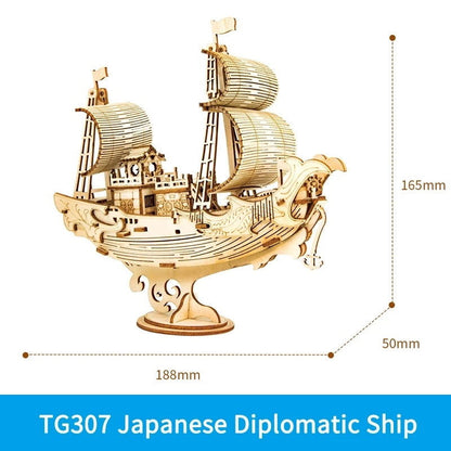 Robotime Boat & Ship Model 3D Wooden Puzzle - Sonic Online Shop OM - Robotime Boat & Ship Model 3D Wooden Puzzle - Sonic Online Shop OM - Robotime Boat & Ship Model 3D Wooden Puzzle - Sonic Online Shop OM -  -   