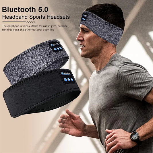 Wireless Bluetooth Headset Sports Sleep Headband Eye Mask