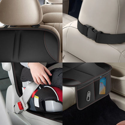 Car seat Protector,UMJWYJ 2Pack Car Seat Protectors for Child car seat - Large Particle Silica Gel Non-Slip Base Material