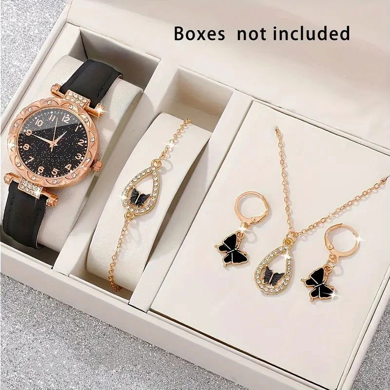 5PCS/Set Luxury Women Watches Rhinestone Fashion Elegant Wristwatch Quartz Watch Ladies Clock For Girl Gift - Sonic Online Shop OM - 5PCS/Set Luxury Women Watches Rhinestone Fashion Elegant Wristwatch Quartz Watch Ladies Clock For Girl Gift - Sonic Online Shop OM - 5PCS/Set Luxury Women Watches Rhinestone Fashion Elegant Wristwatch Quartz Watch Ladies Clock For Girl Gift - Sonic Online Shop OM -  