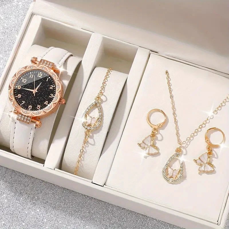 5PCS/Set Luxury Women Watches Rhinestone Fashion Elegant Wristwatch Quartz Watch Ladies Clock For Girl Gift - Sonic Online Shop OM - 5PCS/Set Luxury Women Watches Rhinestone Fashion Elegant Wristwatch Quartz Watch Ladies Clock For Girl Gift - Sonic Online Shop OM - 5PCS/Set Luxury Women Watches Rhinestone Fashion Elegant Wristwatch Quartz Watch Ladies Clock For Girl Gift - Sonic Online Shop OM -  