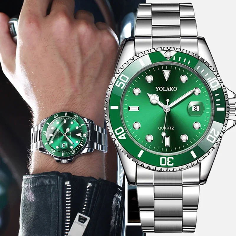 Stainless Steel Wristwatch Men Quartz Luxury - Sonic Online Shop OM - Stainless Steel Wristwatch Men Quartz Luxury - Sonic Online Shop OM - Stainless Steel Wristwatch Men Quartz Luxury - Sonic Online Shop OM -  