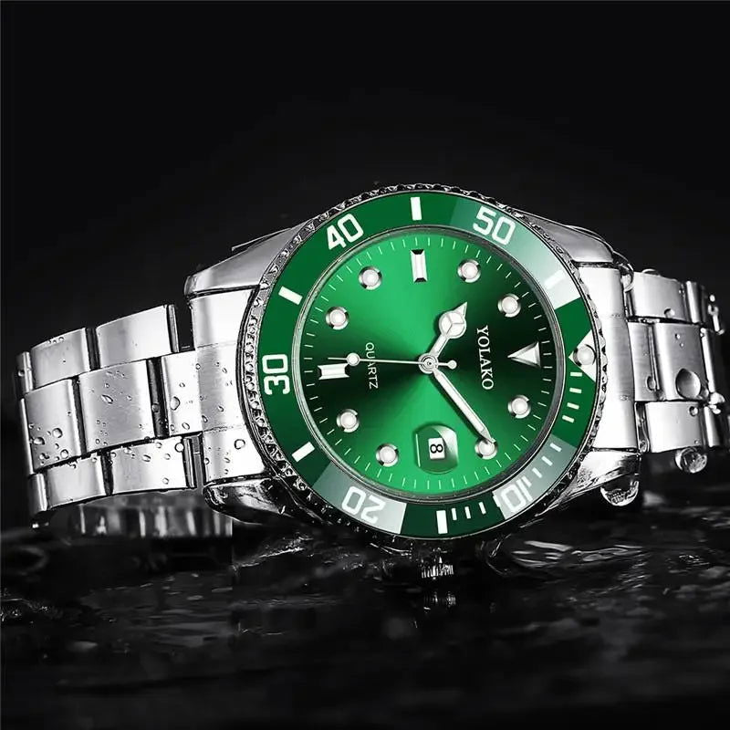 Stainless Steel Wristwatch Men Quartz Luxury - Sonic Online Shop OM - Stainless Steel Wristwatch Men Quartz Luxury - Sonic Online Shop OM - Stainless Steel Wristwatch Men Quartz Luxury - Sonic Online Shop OM -  