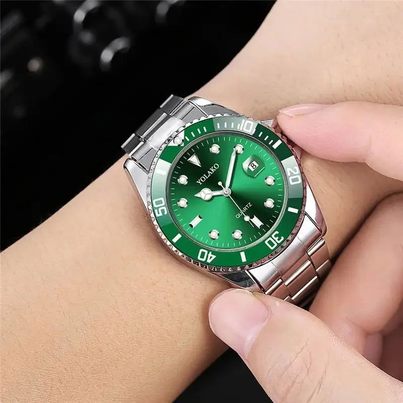 Stainless Steel Wristwatch Men Quartz Luxury - Sonic Online Shop OM - Stainless Steel Wristwatch Men Quartz Luxury - Sonic Online Shop OM - Stainless Steel Wristwatch Men Quartz Luxury - Sonic Online Shop OM -  
